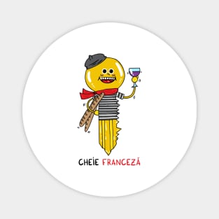 cheie franceza Magnet